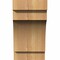 Ekena Millwork Mediterranean Smooth Corbel, Western Red Cedar, 5 1/2"W x 6"D x 10"H COR06X06X10MED00SWR - alternate 3